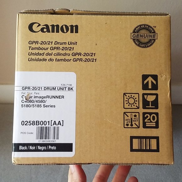 Canon GPR-20-21 New Black Drum Unit For Canon Printer - Picture 8 of 13